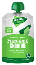 Planeettaystävällinen Green Planet Astronauts Kaura-Kesäkurpitsa-Päärynä-Smoothie 100G Välipala, Luomu (6430074541613)