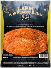 Lapin Korpisavu Kylmäsavustettu Kirjolohisiivu 100 G (6430075940026)