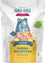 Hau-Hau Champion Viljaton Kanaa Ja Kalkkunaa Täysravinto 1,5 Kg