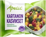 Apetit Kartanon Kasvikset Kasvissekoitus Pakaste 300G (6430104921392)
