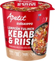Apetit Eväskippo Lempeän Tulinen Kebab Ja Riisi 330G (6430104926571)