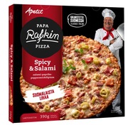 Papa Rafkin Spicy&Salami Pakastepizza 390G (6430104958473)