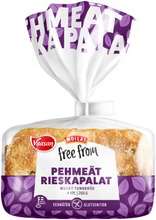 Vaasan Moilas Free From Pehmeät Rieskapalat  200 G 4 Kpl Gluteeniton Palaleipä (6431901820130)