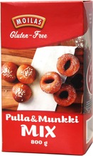 Moilas Gluten-Free Pulla&Munkki Mix 800G Gluteeniton Jauhoseos