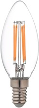 Airam Led Kynttilä 5W E14 470Lm Himmennettävä Kirkas Filamentti (6435200242907)