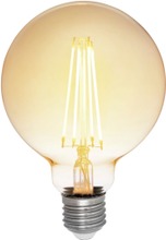 Airam Led Decor Globe-95 5W 250Lm 2200K Amber E27 Himmennettävä (6435200243324)