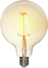 Airam Led Decor Globe-125 5W 250Lm 2200K Amber E27 Himmennettävä (6435200243348)