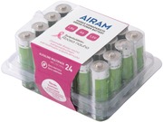 Roosa Nauha Vihreä Voimaparisto Lr6 Aa 24Pack (6435200282552)