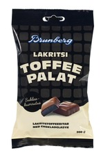 Brunberg Suklaakuorrutettuja Lakritsitoffeepaloja 200G (6436000253117)