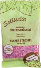 Salliselta Sokeriströssli Pinkki-Lila 100G (6436501038695)