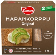 Vaasan Hapankorppu 300G Täysjyväruishapankorppu (6437005058394)