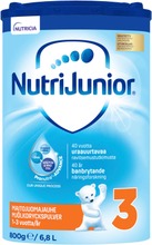 Nutrijunior 3 800G, Maitojuomajauhe Leikki-Ikäiselle, 1-3V. (6438091403198)