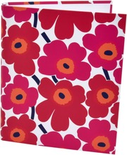 Karto Marimekko Rengaskansio A4/3Cm Unikko Punainen (6438224402104)