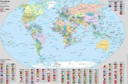 Kirjoitusalusta Maailman Kartta 590X390 Mm