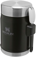 Stanley Classic Ruokatermos + Spork Musta 0,4L (6939236373210)