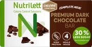 Nutrilett Premium Dark Chocolate Bar Ateriankorvikepatukka Painonhallintaan 4X59g (7070866011109)