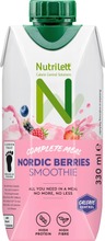 Nutrilett Nordic Berries Smoothie Vähälaktoosinen Pohjoisten Marjojen Makuinen Smoothie - Ateriankorvike Painonhallintaan 330 Ml (7070866012175)
