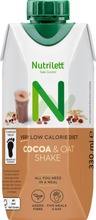 Nutrilett Cocoa & Oat Vähälaktoosinen Vlcd Valmis Kaakao&Kauramaitopirtelö  330Ml (7070866022716)