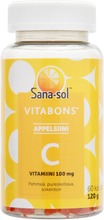 Sana-Sol Vitabons Pehmeä Ja Pureskeltava C-Vitamiinivalmiste, Appelsiininmakuinen, Ravintolisä 60 Kpl (7070866030841)