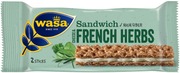Wasa Sandwich 30G Cheese & French Herbs (7300400127394)
