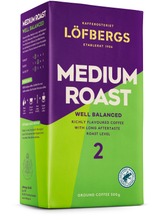 Löfbergs Medium Roast Suodatinkahvi 500 G Rainforest Alliance (7310050001531)