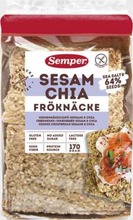 Semper Gluteeniton Siemennäkkileipä Seesami, Kaura Ja Chiansiemen 170G (7310100609885)