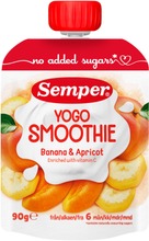 Semper 90G Smoothie Banaani Aprikoosi Jogurtti Alkaen 6 Kk (7310100701930)