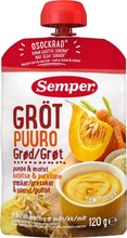 Semper 120G Puuro Kurpitsa & Porkkana Alkaen 6 Kk Käyttövalmis Lastenpuuro (7310100712745)