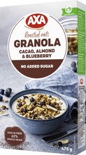 Axa Roasted Oats Granola Cacao, Almond & Blueberry 475G