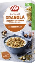 Axa Roasted Oats Granola Hazelnut & Cashew 475G