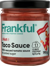 Frankful Taco Sauce Hot Tulinen Tomaattisalsakastike 190G (7310240505016)