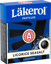 Läkerol Classic Licorice Seasalt Pastilli 25G (7310350118526)