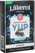 Läkerol Yup Crispy Licorice Pastilli 40G (7310350132751)