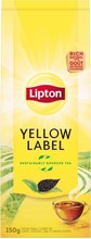 Lipton 150G Yellow Label Tea Musta Irtotee (7310390791000)