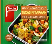Findus Uuni- & Grillikasvikset Texasin Tapaan 500G, Pakaste (7310500110028)