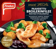 Findus Dagens Special Paahdettu Broilerinfilee 390G, Pakaste