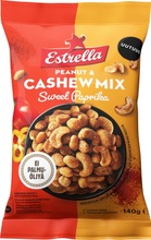 Estrella Sweet Paprika Maapähkinä & Cashew Sekoitus 140G (7310532152614)