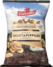 Estrella Sadonkorjuu Rouhittu Mustapippuri & Kermaviili (7310532300930)