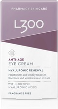 L300 Hyaluronic Renewal Anti-Age Eye Cream Silmänympärysvoide 15Ml (7310610010898)