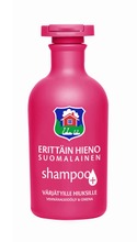 Erittäin Hieno Suomalainen Plus Värjätyille Ja Käsitellyille Hiuksille Shampoo 300Ml (7310613216105)