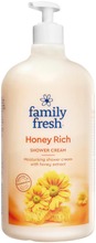 Family Fresh Honey Rich Shower Cream Suihkusaippua 1000Ml (7310614369909)