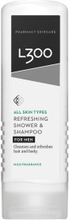 L300 For Men Refreshing Shower & Shampoo Mild Fragrance Kosteuttava Suihkusaippua Ja Shampoo 250Ml