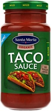 Santa Maria 230G Organic Taco Sauce Mild (7311312000811)