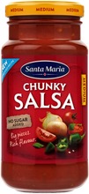 Santa Maria Chunky Salsa Medium Keskivahva Salsakastike 230 G