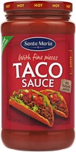 Santa Maria 320G Taco Sauce Hot (7311312001610)