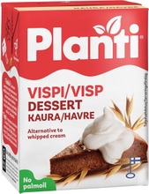 Planti Kauravispi Maidoton Vaahtoutuva Kaurapohjainen Kasvirasvasekoite 21% Rasvaa 2Dl (7311440601034)
