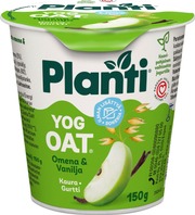 Planti Yogoat Omena-Vanilja, Kauratuote Hapatettu Jogurttihapatteella 150G (7311440601416)