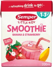 Semper 200Ml Smoothie Banaani Mansikka Alkaen 1V (7312170032044)
