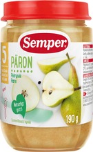 Semper 190G Päärynää & Omenaa Alkaen 5 Kk Lasten Hedelmäsose (7312170095124)