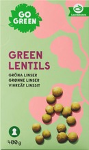 Gogreen Vihreät Linssit 400 G (7312787710199)